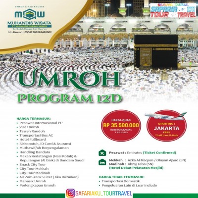 UMROH SPESIAL LIBURAN SEKOLAH